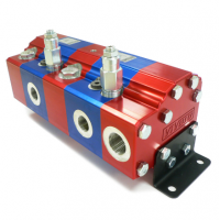 VIVOLO 鋁制液壓分流器和帶外齒輪的分流器09RD型