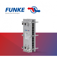 FUNKE 螺栓板式換熱器，具有高熱性能，設計緊湊，投資成本低